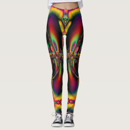 Rent Psykedelisk Leggings
