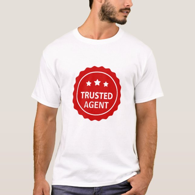 Rent Ren Makeshirt | din betrodda agent T Shirt (Framsida)