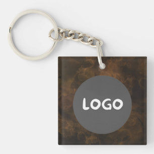 Rent, rund, Dubbla-sidig Logotyp och QR-kod