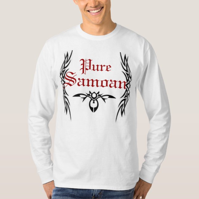 Rent samoanskt t shirt (Framsida)