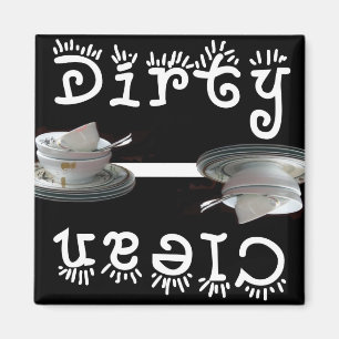 Rent/smutsa ner (svarten) magnet