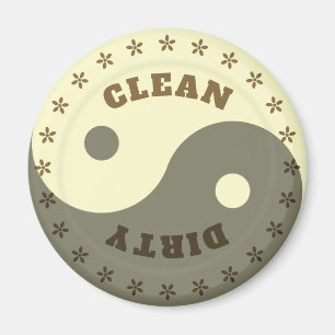 Rent/smutsa ner, Yin som Yang pläterar Magnet
