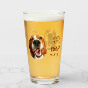 Rent Toilet Vatten-glas Glaskopp