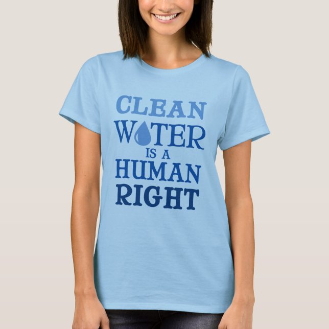Rent vatten tee shirt (Framsida)