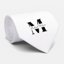 Rent Vitt | Anpassad Monogram Bröllop Trossherrar