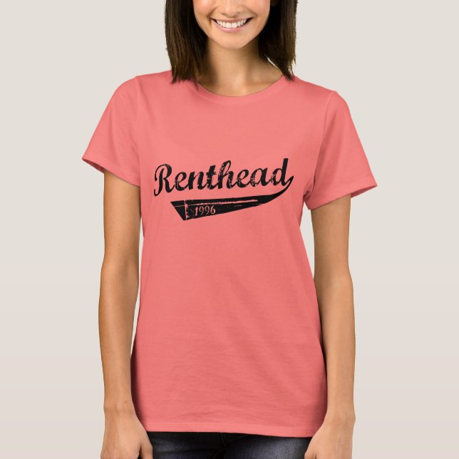 Renthead Old school - honbläckring Tee (Framsida)