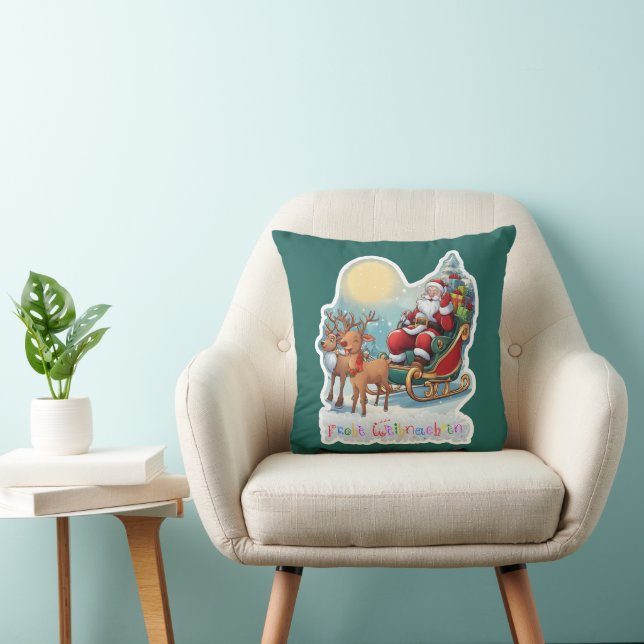 Rentierschlitten mit Rudi -  Kudde (Stol)