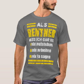 Rentner musnix t shirt