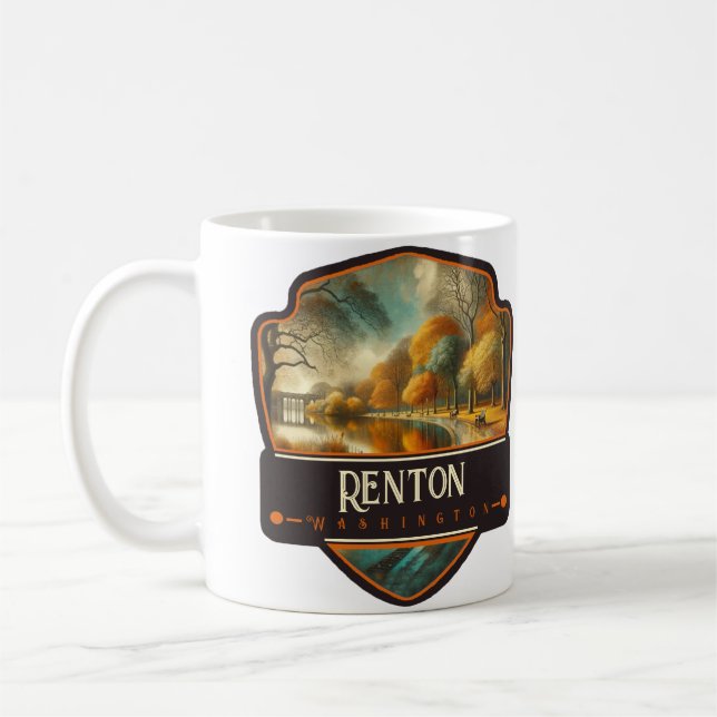 Renton, Washington| Begagnat Kaffemugg (Vänster)