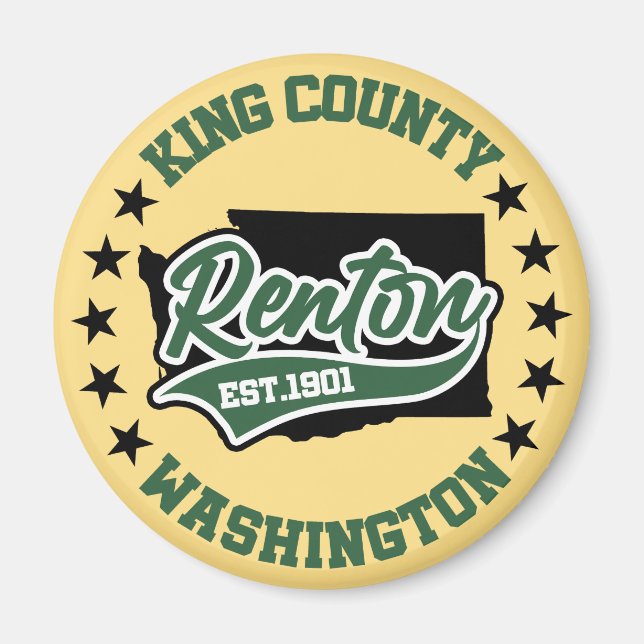Renton,Washington Magnet (Framsidan)
