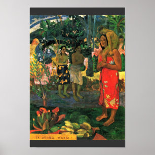 Reo Mä `Ohi`: Ia Orana Maria (Mobile ™ Ia Ora Na M Poster