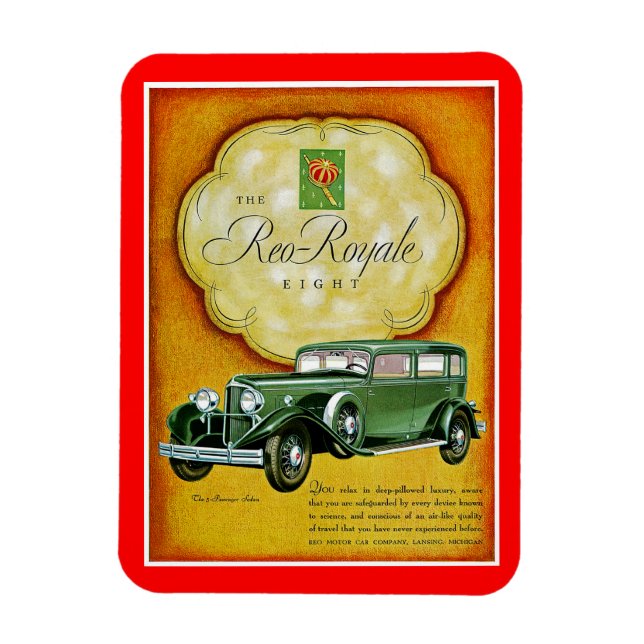 Reo Royale åtta Magnet (Vertikal)