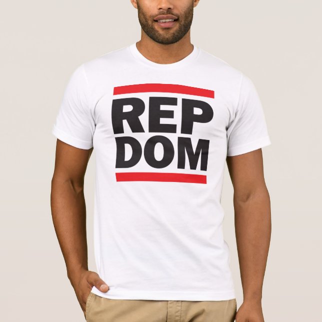 Rep Dom Manar T-shirt White Tshirt (Framsida)