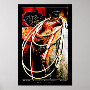Rep och sadel poster