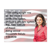 Rep. Tulsi Gabbard of Hawaii Debate Quote