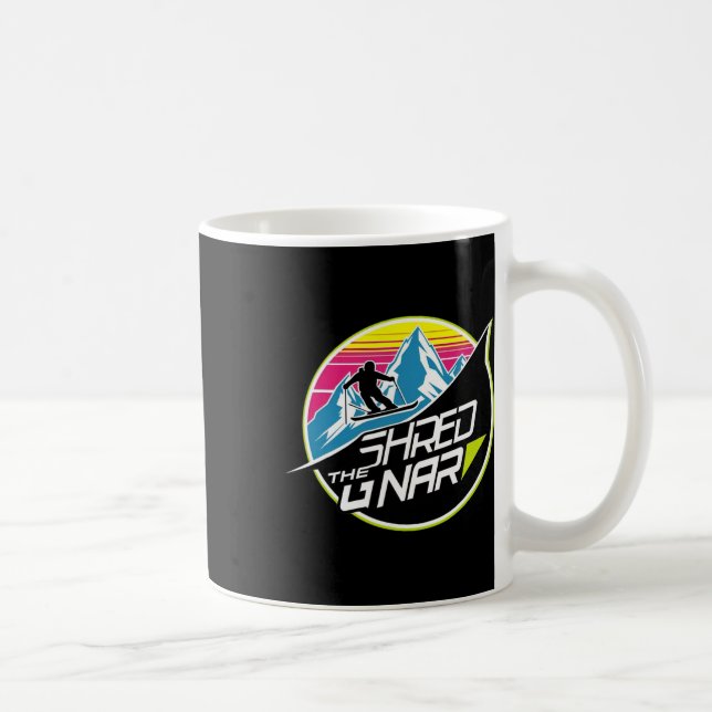 Repa Gnar Skidåkning Freestyle Diamond Vinter Kul Kaffemugg (Höger)