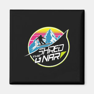 Repa Gnar Skidåkning Freestyle Diamond Vinter T-Sh Magnet