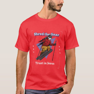 Repa Gnarrust i Jesus roligt T Shirt