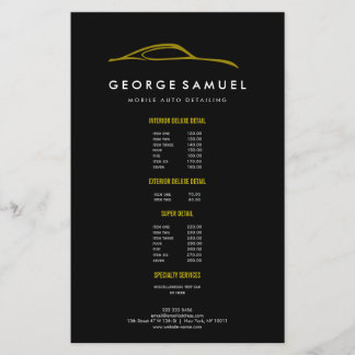 Reparation av anpassningsbarnas bil och modern aut flygblad