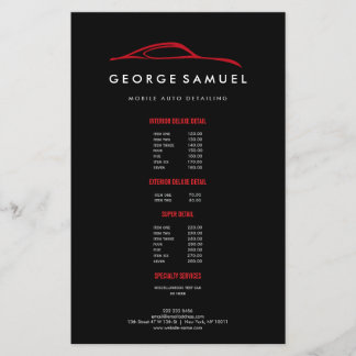 Reparation av anpassningsbarnas bil och modern aut flygblad