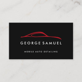 Reparation av anpassningsbarnas bil och modern aut visitkort