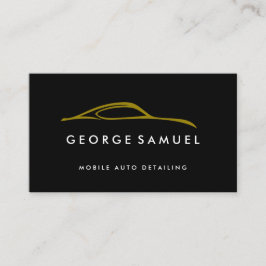 Reparation av anpassningsbarnas bil och modern aut visitkort