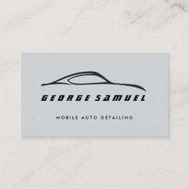 Reparation av anpassningsbarnas bil och modern aut visitkort