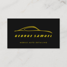 Reparation av anpassningsbarnas bil och modern aut visitkort