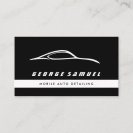 Reparation av anpassningsbarnas bil och modern aut visitkort