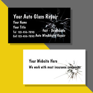 Reparation av automatiskt glas visitkort
