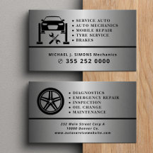 Reparation av bilar professionell mekaniker silver