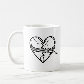 Reparation av brutet hjärta kaffemugg