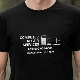 Reparation av datorer t shirt
