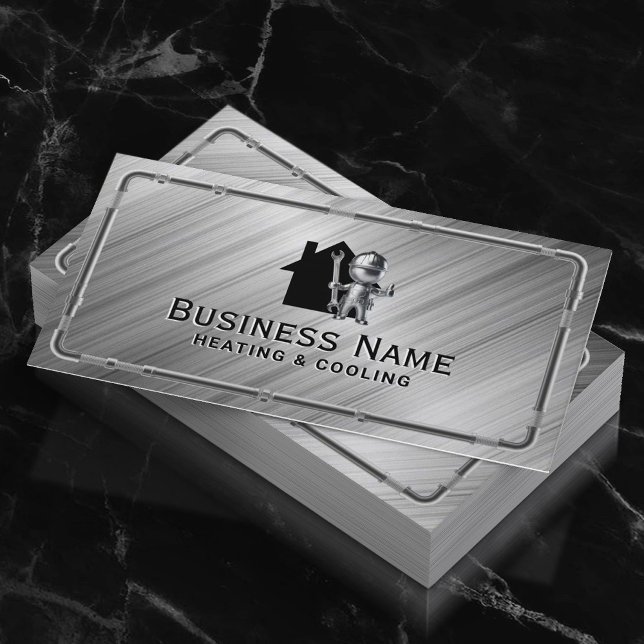 Reparation av det moderna Metall Visitkort (Skapare uppladdad)