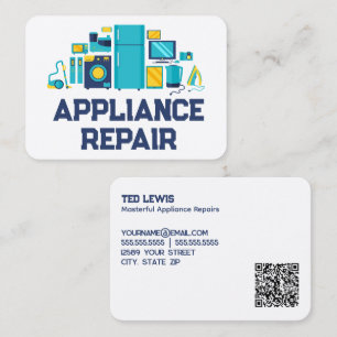 Reparation av enhet QR Visitkort