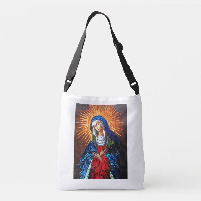 Reparation av Heaven Original Painting Poster Axelväska (Baksida)