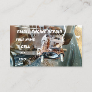 Reparation av mindre motordrivrutin visitkort