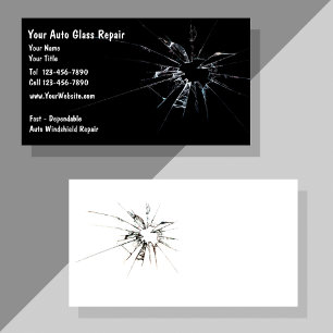 Reparation av nya automatiska glas visitkort