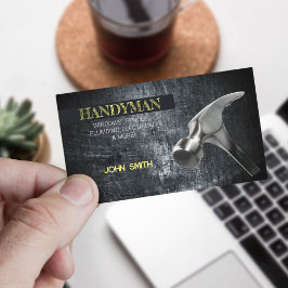 Reparation av professionellens Handyman Visitkort