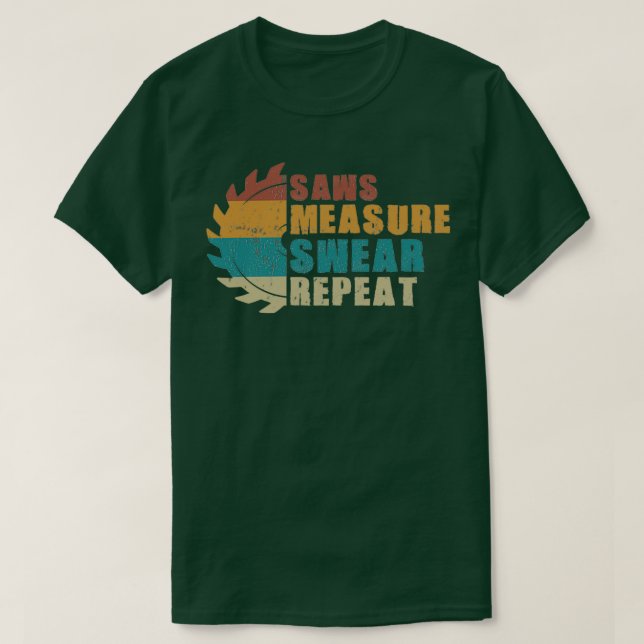 Reparation av sågåtgärd t shirt (Design framsida)