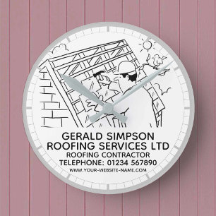 Reparation av takkontraktor Tak Rund Klocka