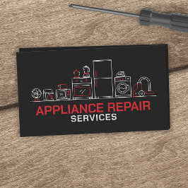 Reparation av utrustning - Professionell Modern Visitkort