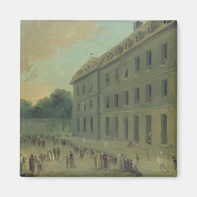 Reparation i Saint-Lazare-fängelset Magnet (Framsidan)