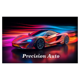 Reparation/mekanik automatiskt visitkort