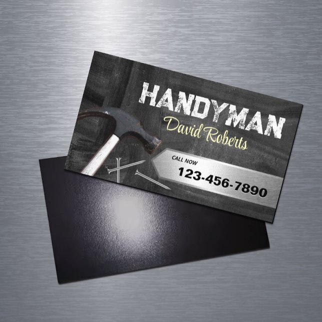 Reparation och underhåll av handymannens Professio Magnetiska Visitkort (Skapare uppladdad)