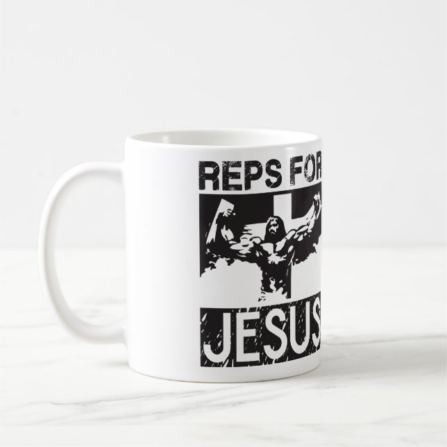 Reparationer för Jesus Kaffemugg (Vänster)
