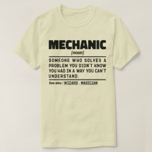 Reparationsarbetare för mekaniska Noun-underhållss T Shirt