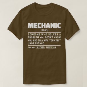 Reparationsarbetare för mekaniska Noun-underhållss T Shirt