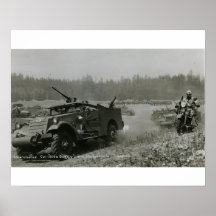 Reparationsbil och motorcykel