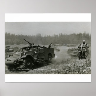 Reparationsbil och motorcykel poster